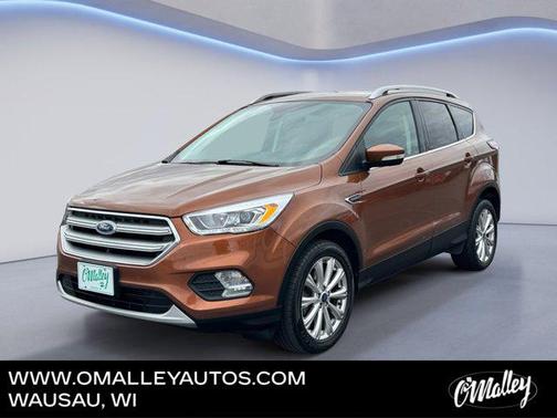ORANGE 2017 Ford Escape Titanium