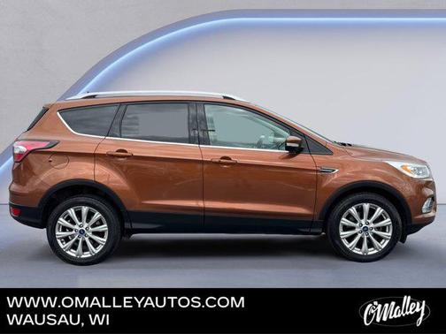 ORANGE 2017 Ford Escape Titanium