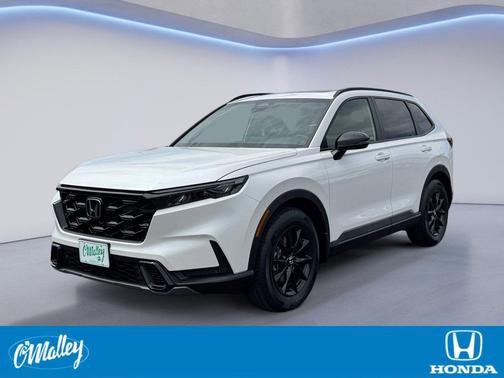Platinum White Pearl 2026 Honda CR-V Hybrid Sport-L AWD