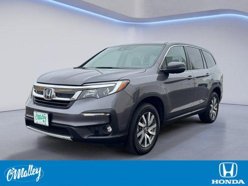 Gray 2021 Honda Pilot AWD EX-L
