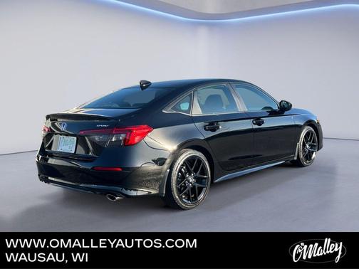 Crystal Black Pearl 2024 Honda Civic Sport