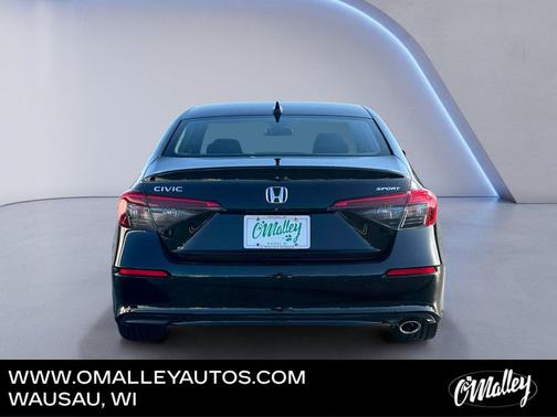 Crystal Black Pearl 2024 Honda Civic Sport