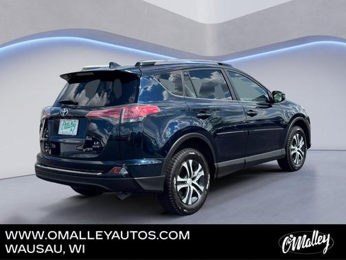 Blue 2018 Toyota RAV4 LE