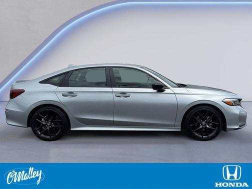 Solar Silver Metallic 2026 Honda Civic Sport
