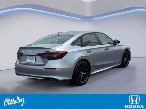 Solar Silver Metallic 2026 Honda Civic Sport