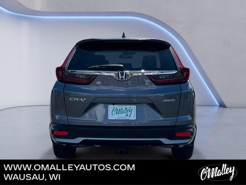 Gray 2021 Honda CR-V AWD EX-L