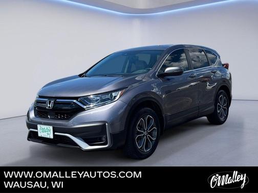 Gray 2021 Honda CR-V AWD EX-L