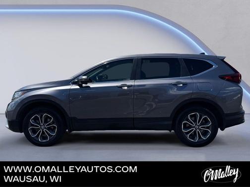 Gray 2021 Honda CR-V AWD EX-L