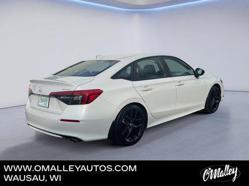 Platinum White Pearl 2024 Honda Civic Sport