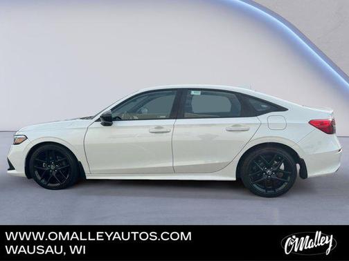 Platinum White Pearl 2024 Honda Civic Sport