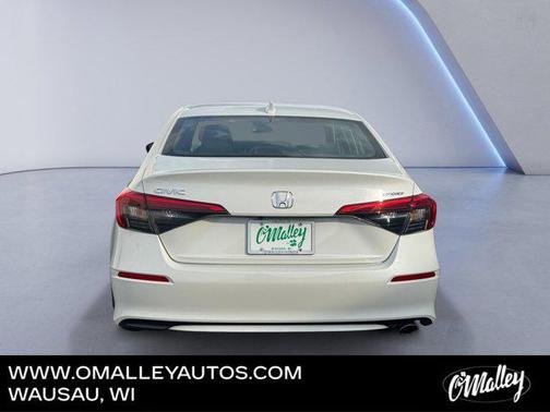 Platinum White Pearl 2024 Honda Civic Sport