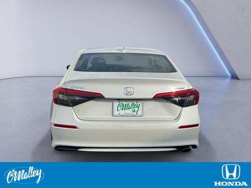 Platinum White Pearl 2024 Honda Civic Sport