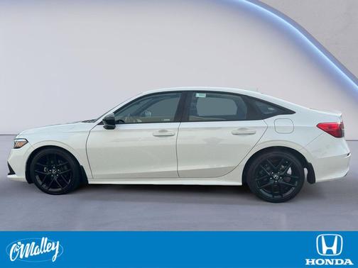 Platinum White Pearl 2024 Honda Civic Sport