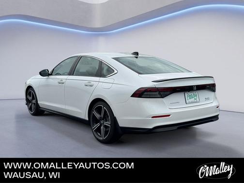 Platinum White Pearl 2024 Honda Accord Hybrid Sport