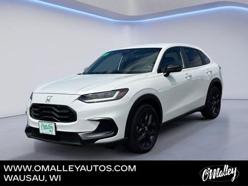Platinum White Pearl 2024 Honda HR-V AWD Sport