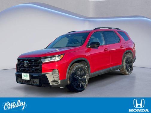 Radiant Red Metallic II 2026 Honda Pilot Black Edition