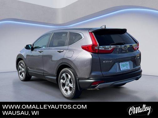Gray 2018 Honda CR-V EX