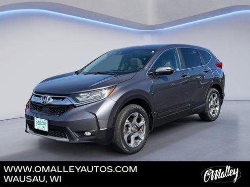 Gray 2018 Honda CR-V EX