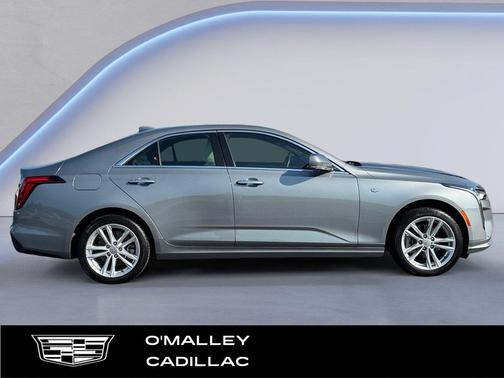 Argent Silver Metallic 2024 Cadillac CT4 Luxury