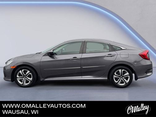 Modern Steel Metallic 2016 Honda Civic LX