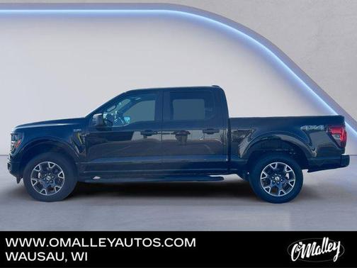 Agate Black Metallic 2024 Ford F-150 STX