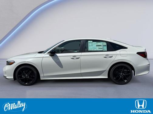Platinum White Pearl 2026 Honda Civic Sport