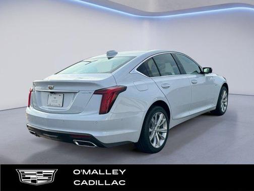 Vibrant White Tricoat 2026 Cadillac CT5 Premium Luxury