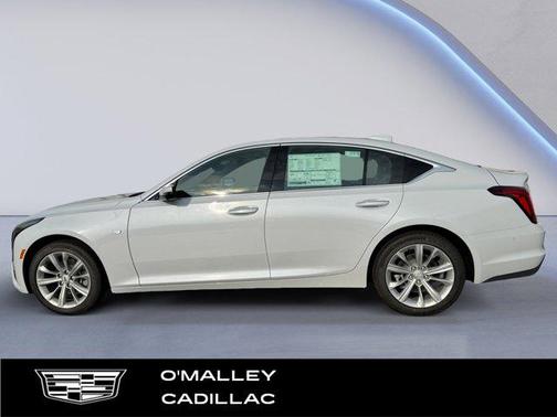 Vibrant White Tricoat 2026 Cadillac CT5 Premium Luxury