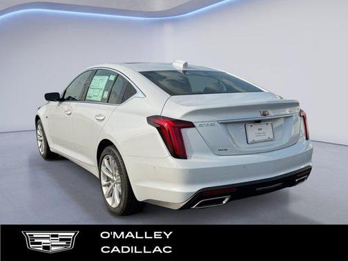 Vibrant White Tricoat 2026 Cadillac CT5 Premium Luxury