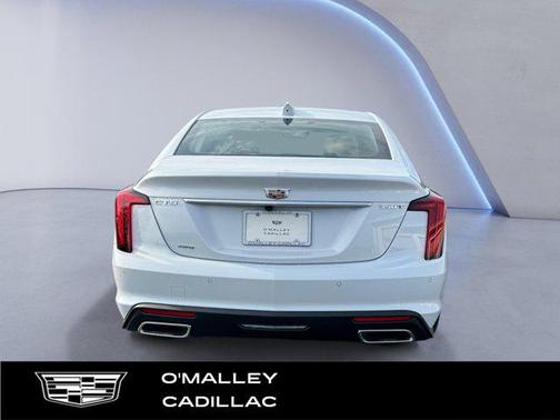Vibrant White Tricoat 2026 Cadillac CT5 Premium Luxury