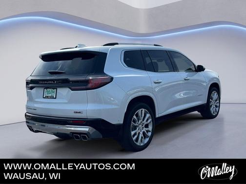 White Frost Tricoat 2024 GMC Acadia Denali
