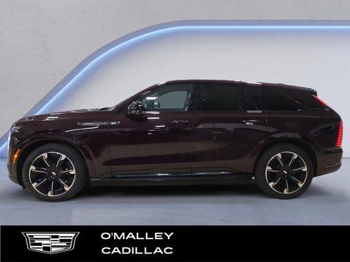 Black Cherry Tintcoat 2025 Cadillac Escalade IQ Sport 1