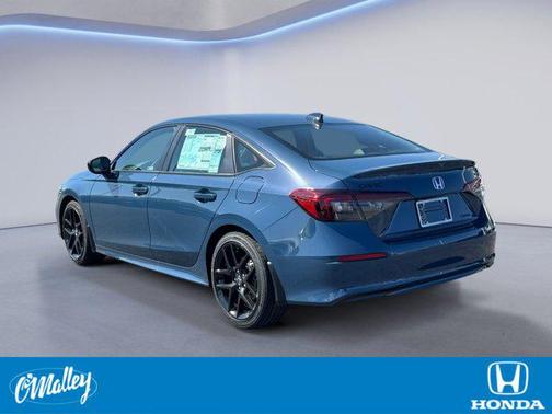 Blue Lagoon Pearl 2026 Honda Civic Hybrid Sport