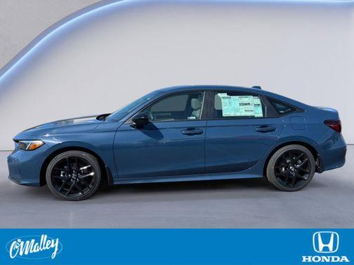 Blue Lagoon Pearl 2026 Honda Civic Hybrid Sport