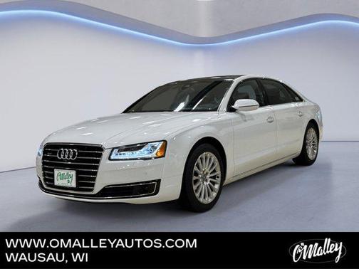 White 2015 Audi A8 4.0T