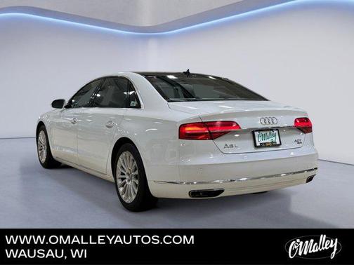 White 2015 Audi A8 4.0T