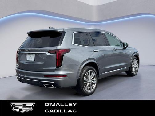 Satin Steel Metallic 2021 Cadillac XT6 Premium Luxury AWD