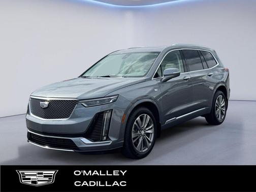 Satin Steel Metallic 2021 Cadillac XT6 Premium Luxury AWD