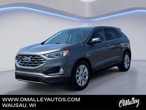 Carbonized Gray Metallic 2021 Ford Edge Titanium