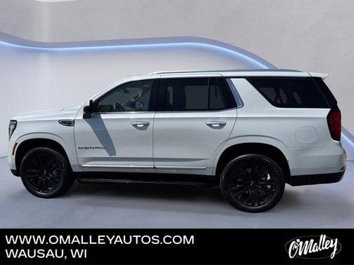 White Frost Tricoat 2025 GMC Yukon Denali