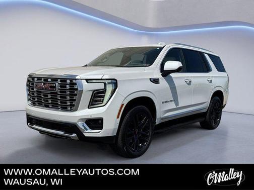 White Frost Tricoat 2025 GMC Yukon Denali