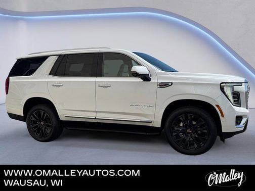 White Frost Tricoat 2025 GMC Yukon Denali