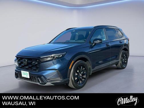 Canyon River Blue Metallic 2026 Honda CR-V Hybrid Sport AWD