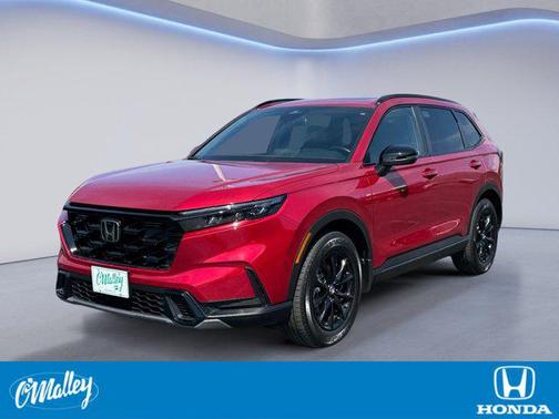 Radiant Red Metallic 2026 Honda CR-V Hybrid Sport AWD