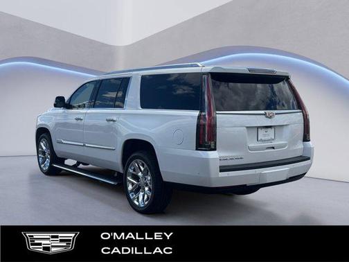 Crystal White Tricoat 2019 Cadillac Escalade ESV Platinum