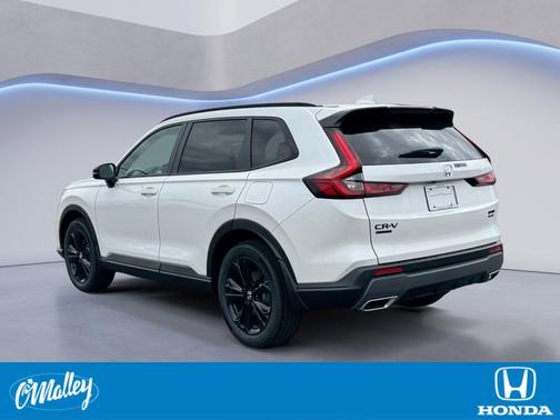 Platinum White Pearl 2026 Honda CR-V Hybrid Sport Touring AWD