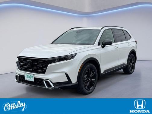Platinum White Pearl 2026 Honda CR-V Hybrid Sport Touring AWD