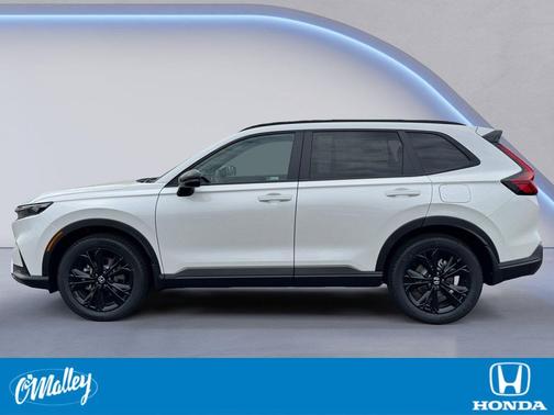 Platinum White Pearl 2026 Honda CR-V Hybrid Sport Touring AWD