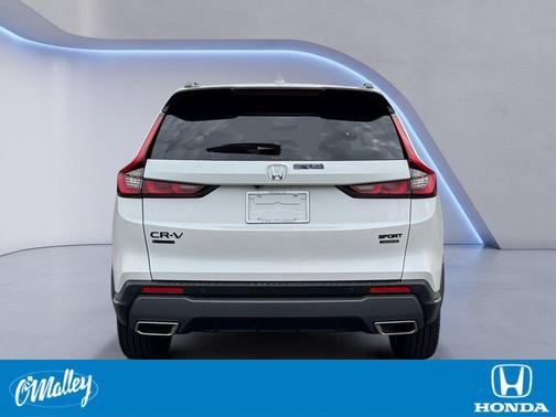 Platinum White Pearl 2026 Honda CR-V Hybrid Sport Touring AWD