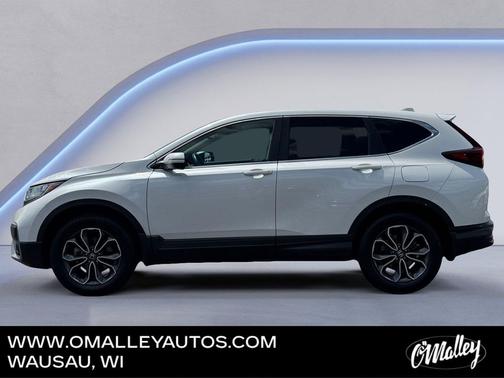 Platinum White Pearl 2021 Honda CR-V AWD EX-L